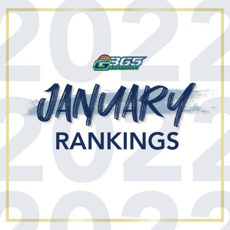 January Rankings Grassroots 365