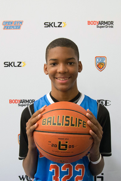 Ziaire Williams at Ballislife Jr. All-American Camp 2015