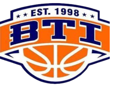 The official logo of BTI Hoops