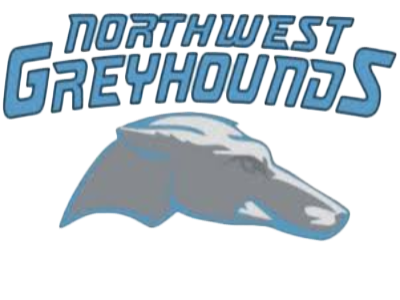 The official logo of NW greyhounds